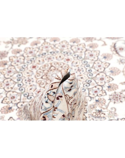 Tappeto Nain 9La Persia bianco marrone 205x317