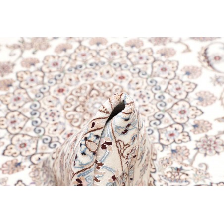 Tappeto Nain 9La Persia bianco marrone 205x317