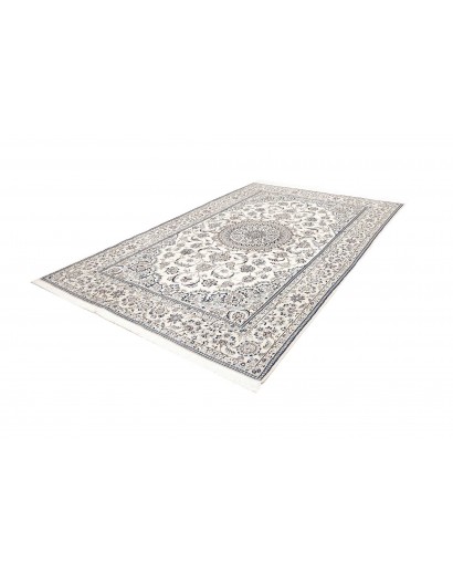 Tappeto Nain 9La Persia bianco grigio 194x297