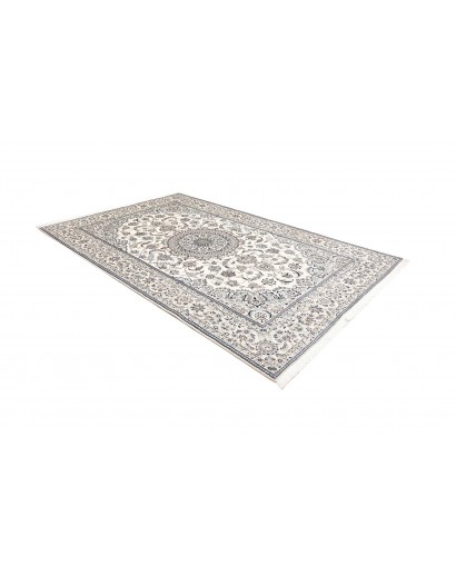 Tappeto Nain 9La Persia bianco grigio 194x297