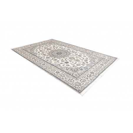 Tappeto Nain 9La Persia bianco grigio 194x297
