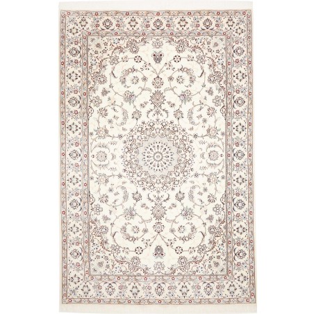 Tappeto Nain 9La Persia bianco verde 208x312