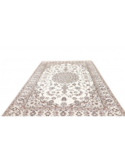 Tappeto Nain 9La Persia bianco verde 208x312