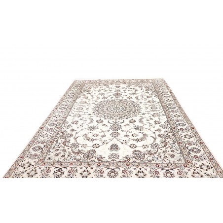 Tappeto Nain 9La Persia bianco verde 208x312