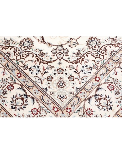 Tappeto Nain 9La Persia bianco verde 208x312