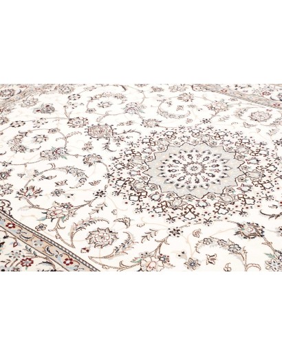 Tappeto Nain 9La Persia bianco verde 208x312