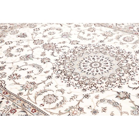 Tappeto Nain 9La Persia bianco verde 208x312