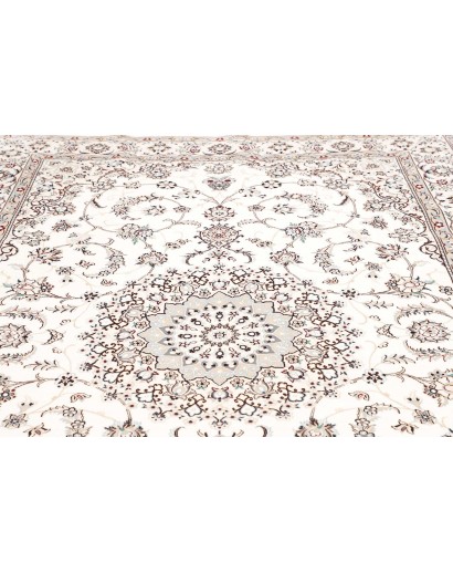 Tappeto Nain 9La Persia bianco verde 208x312