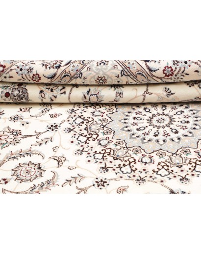 Tappeto Nain 9La Persia bianco verde 208x312