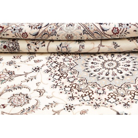 Tappeto Nain 9La Persia bianco verde 208x312