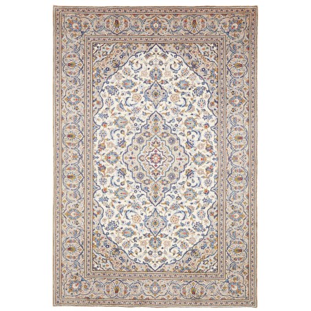 Tappeto Kashan Persia bianco 202x292