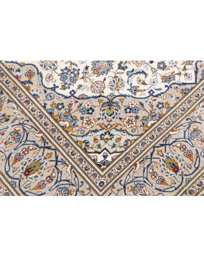 Tappeto Kashan Persia bianco 202x292
