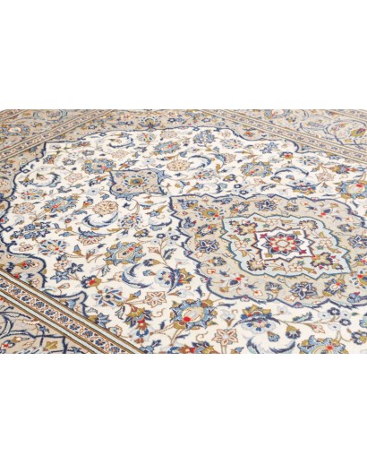 Tappeto Kashan Persia bianco 202x292