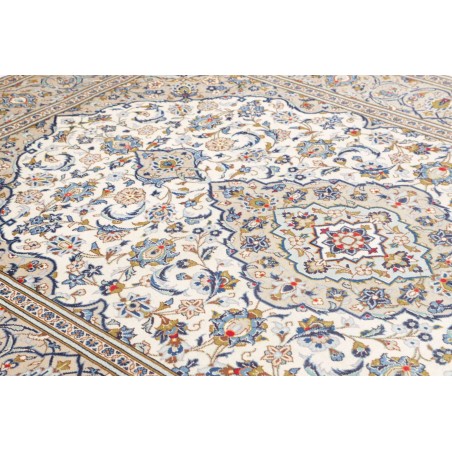 Tappeto Kashan Persia bianco 202x292
