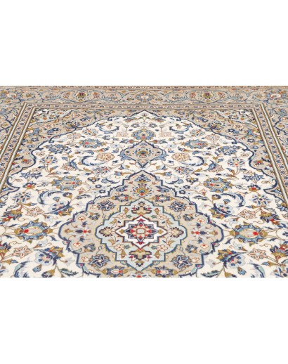 Tappeto Kashan Persia bianco 202x292