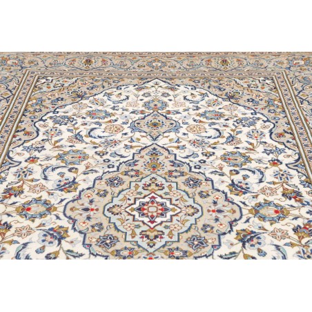 Tappeto Kashan Persia bianco 202x292