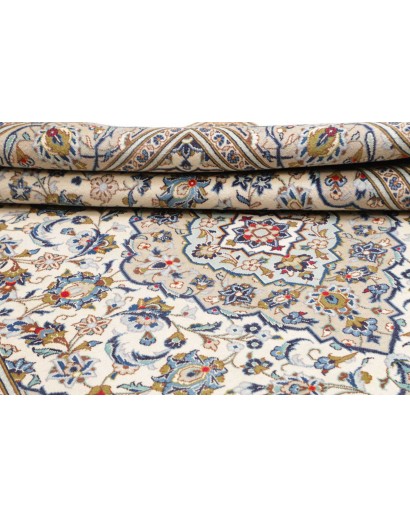 Tappeto Kashan Persia bianco 202x292