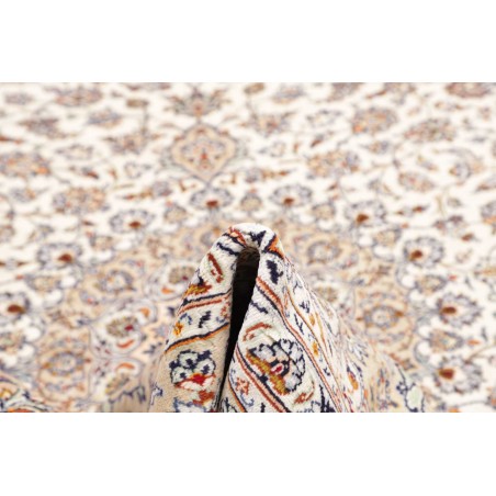 Tappeto Kashan Persia bianco marrone 205x325