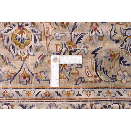 Tappeto Kashan Persia bianco marrone 205x325