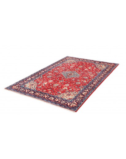 Tappeto Sarough Persia rosso giallo 144x212