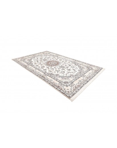 Tappeto Nain 9La Persia bianco grigio 202x306
