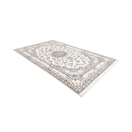 Tappeto Nain 9La Persia bianco grigio 202x306