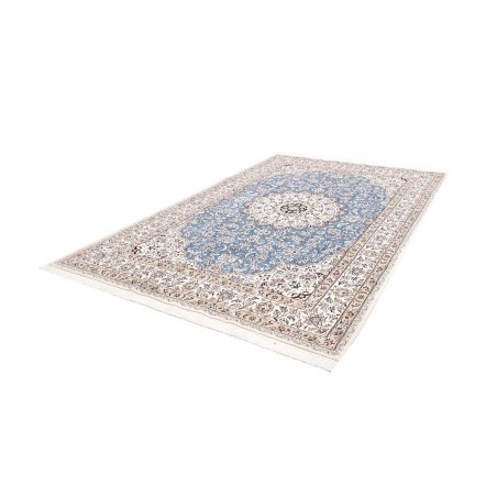 Tappeto Nain 9La Persia bianco grigio 210x306