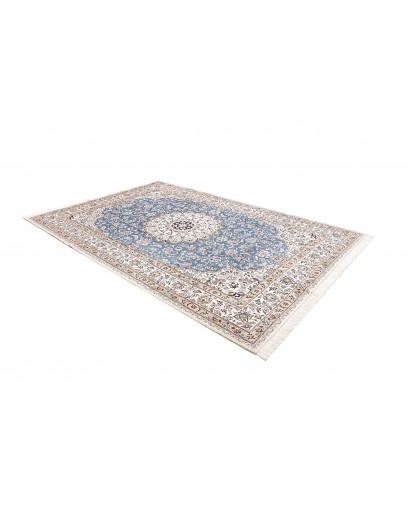 Tappeto Nain 9La Persia bianco grigio 210x306