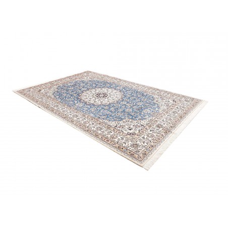 Tappeto Nain 9La Persia bianco grigio 210x306