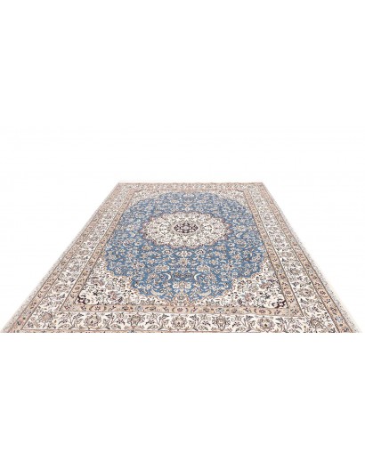 Tappeto Nain 9La Persia bianco grigio 210x306