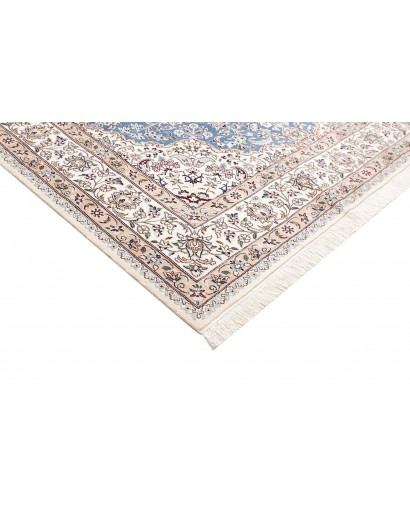 Tappeto Nain 9La Persia bianco grigio 210x306