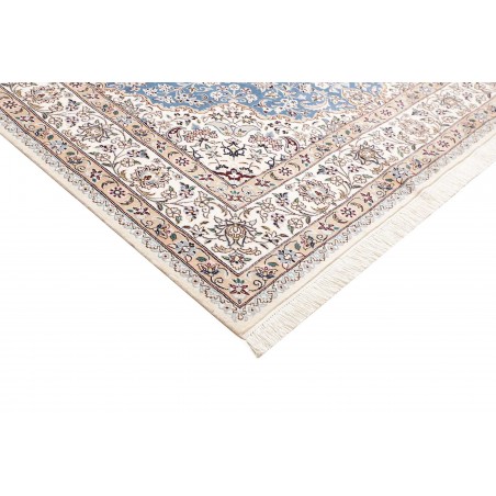 Tappeto Nain 9La Persia bianco grigio 210x306