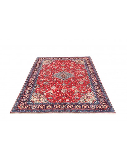 Tappeto Sarough Persia rosso giallo 144x212