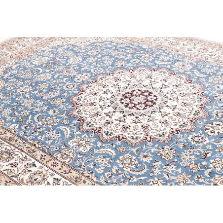 Tappeto Nain 9La Persia bianco grigio 210x306