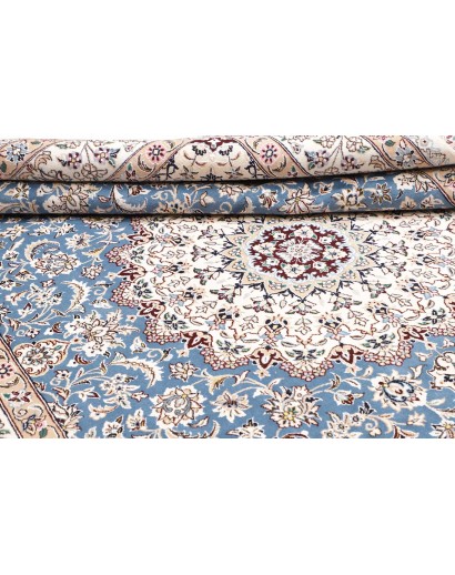 Tappeto Nain 9La Persia bianco grigio 210x306