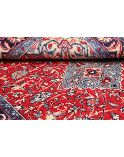 Tappeto Sarough Persia rosso giallo 144x212