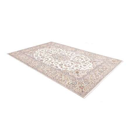 Tappeto Kashan Persia bianco 192x300