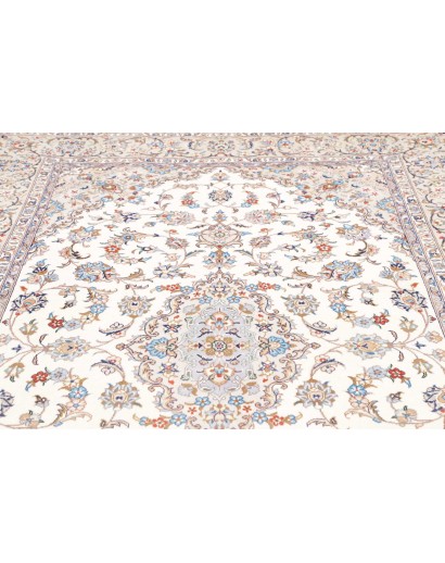 Tappeto Kashan Persia bianco 192x300