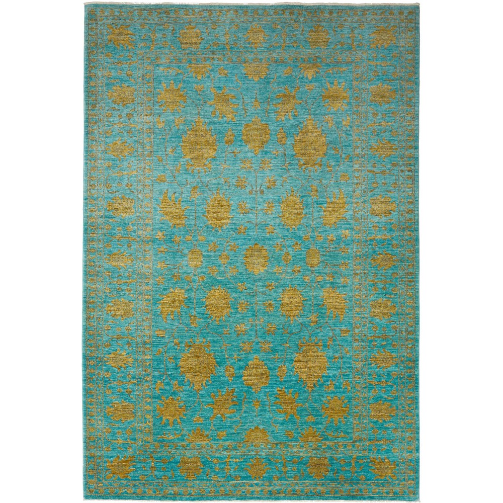 Tappeto Zigler Fine Pakistan blu marrone 205x299 Tappeto Zigler Fine Pakistan blu marrone 205x299