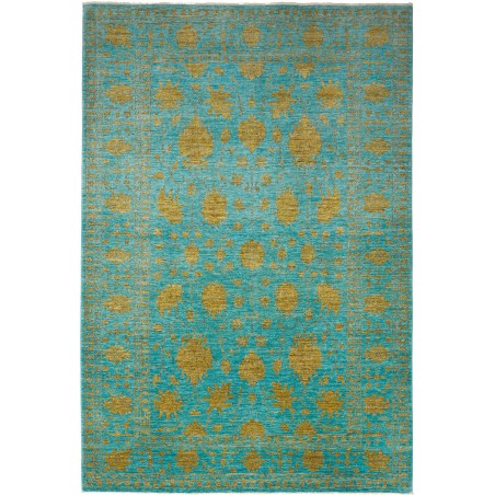 Tappeto Zigler Fine Pakistan blu marrone 205x299