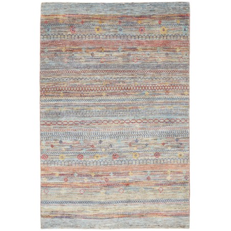 Tappeto Royal Gabbeh Pakistan azzurro beige 136x208