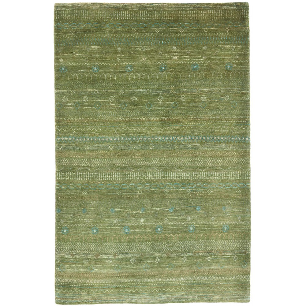 Tappeto Royal Gabbeh Pakistan bianco azzurro 137x209