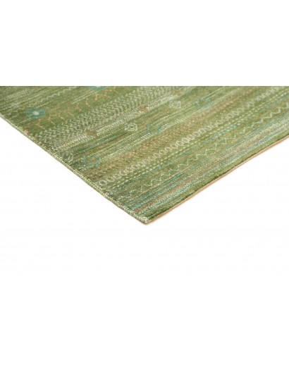 Tappeto Royal Gabbeh Pakistan bianco azzurro 137x209