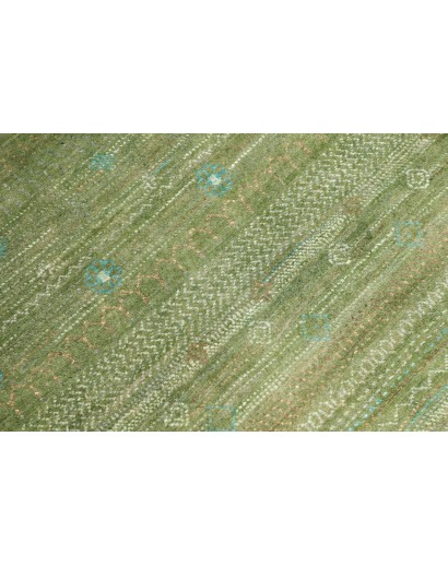 Tappeto Royal Gabbeh Pakistan bianco azzurro 137x209