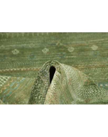 Tappeto Royal Gabbeh Pakistan bianco azzurro 137x209