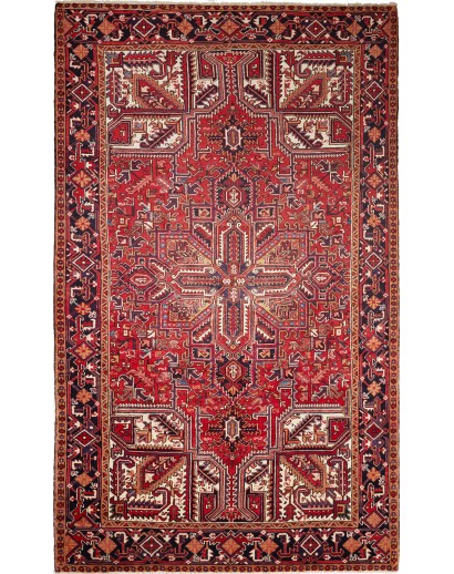 Tappeto Gorawan Persia marrone blu 220x362