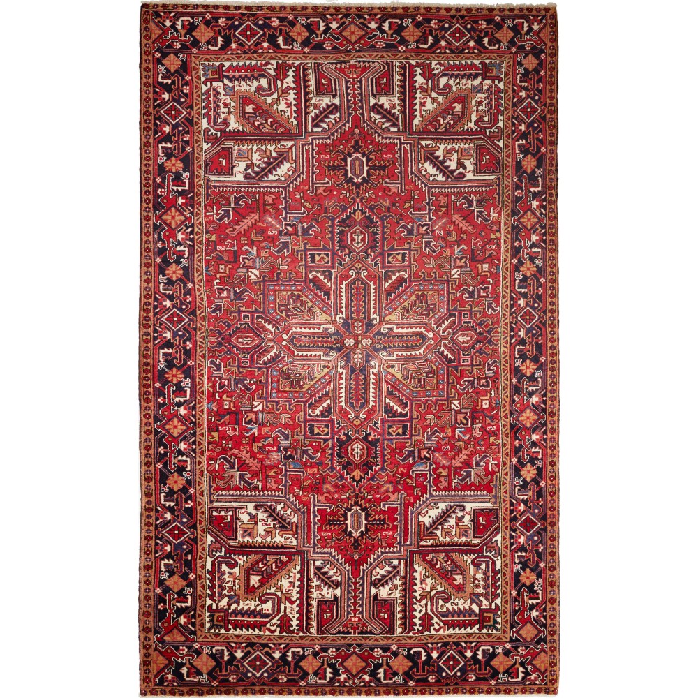 Tappeto Gorawan Persia marrone blu 220x362 Tappeto Gorawan Persia marrone blu 220x362