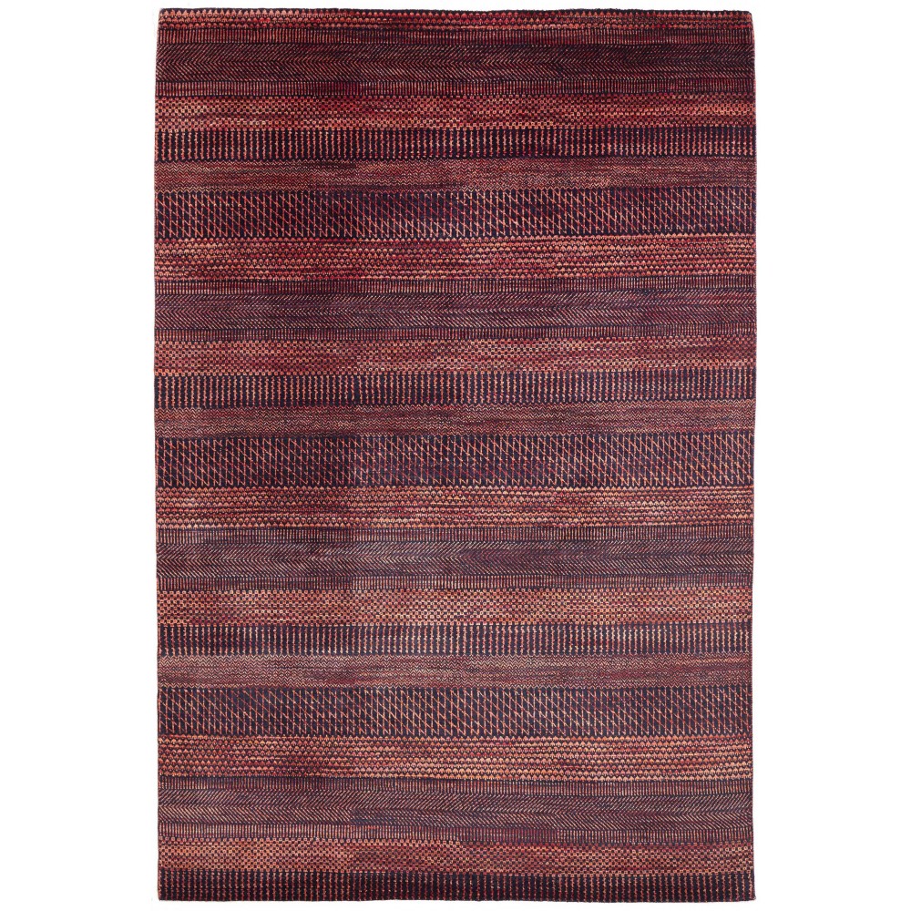 Tappeto Royal Gabbeh Pakistan grigio arancione 201x298