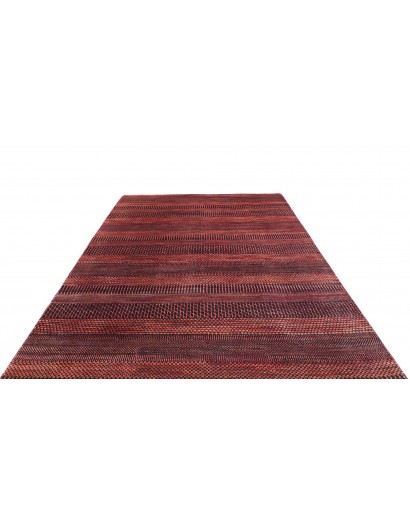 Tappeto Royal Gabbeh Pakistan grigio arancione 201x298