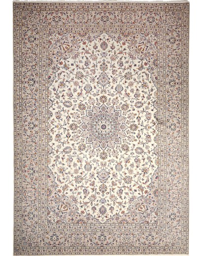 Tappeto Kashan Persia bianco 240x357
